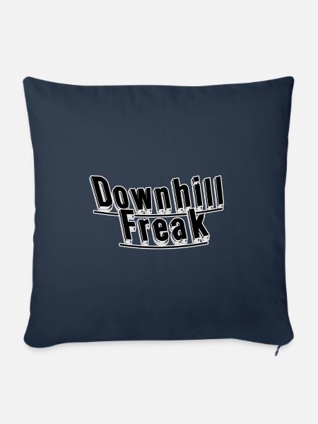 Downhill freak - Sofakissenbezug 45 x 45 cm - Navy
