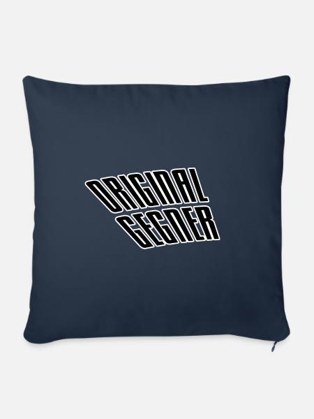 Originalgegner - Sofakissenbezug 45 x 45 cm - Navy