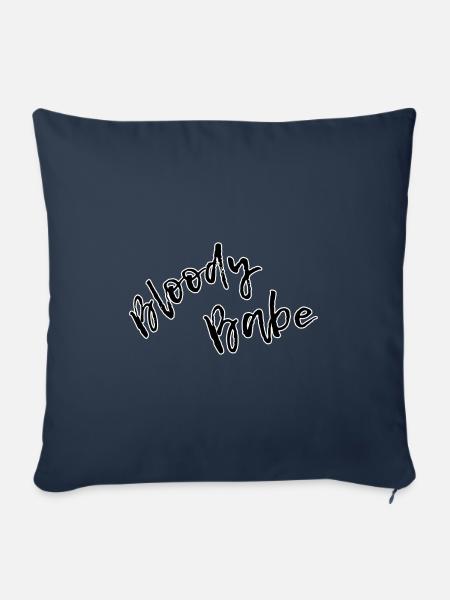 Bloody babe - Sofakissenbezug 45 x 45 cm - Navy