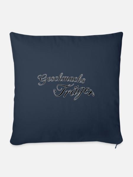 Geschmacksträger - Sofakissenbezug 45 x 45 cm - Navy
