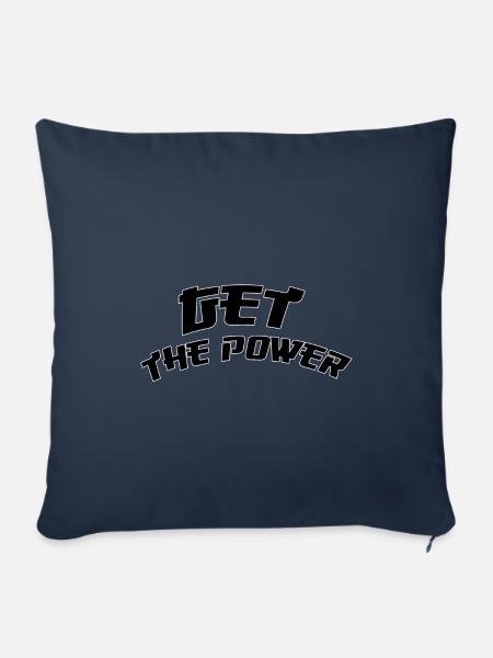 Get the Power - Sofakissenbezug 45 x 45 cm - Navy