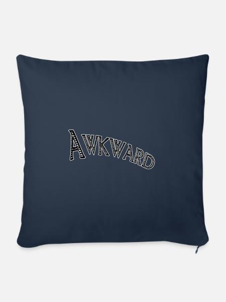 Awkward - Sofakissenbezug 45 x 45 cm - Navy