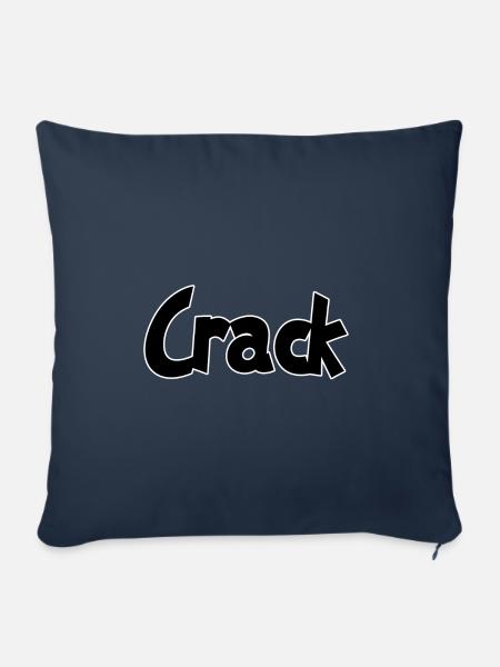 Crack - Sofakissenbezug 45 x 45 cm - Navy