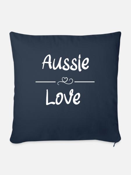 Aussie Love - Sofakissenbezug 45 x 45 cm - Navy