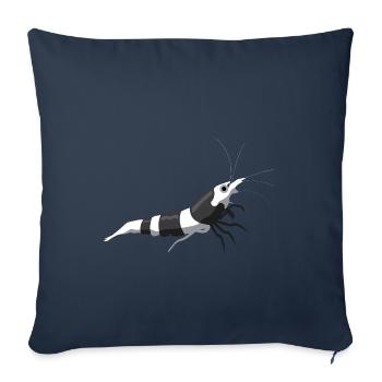 Hummel Garnele - Sofakissenbezug 45 x 45 cm - Navy - Vorne
