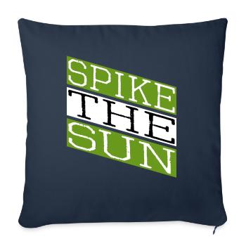 Geek Beach Volleyball Skills - Sofa pillowcase 17,3'' x 17,3'' (45 x 45 cm) - navy - Front
