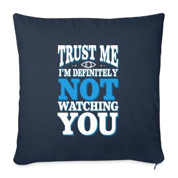 Global Conspiracy - Sofa pillowcase 17,3'' x 17,3'' (45 x 45 cm) - navy - Front