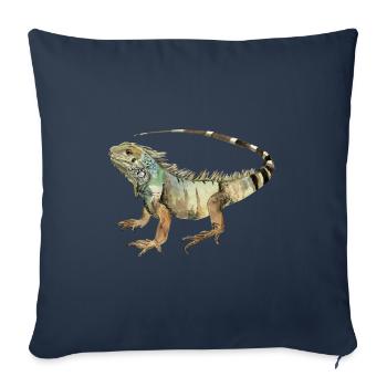 Leguan - Sofakissenbezug 45 x 45 cm - Navy - Vorne