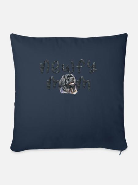 Neufundländer - Sofakissenbezug 45 x 45 cm - Navy