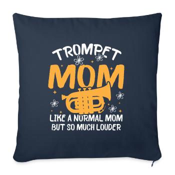 Mama täuscht - Sofakissenbezug 45 x 45 cm - Navy - Vorne