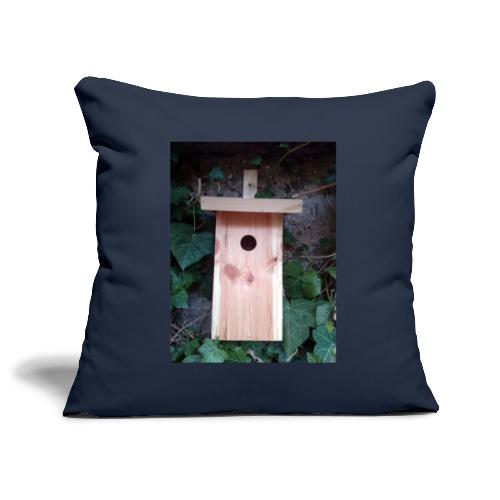 The nesting box - luxury for the garden bird - Sofa pillowcase 17,3'' x 17,3'' (45 x 45 cm)