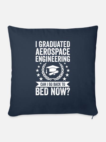 Ich Habe Software Engineering Abgeschlossen - Sofakissenbezug 45 x 45 cm - Navy