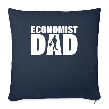 Job - Ökonomer Vater - Sofakissenbezug 45 x 45 cm - Navy - Vorne