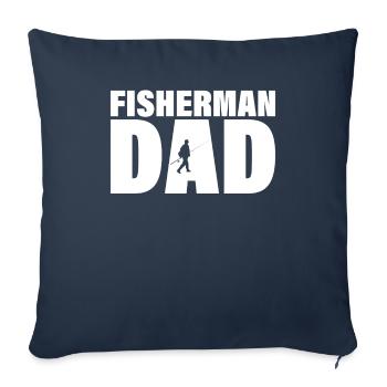 Job - Fischervater - Sofakissenbezug 45 x 45 cm - Navy - Vorne