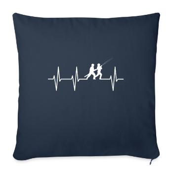 fire Department - Sofa pillowcase 17,3'' x 17,3'' (45 x 45 cm) - navy - Front