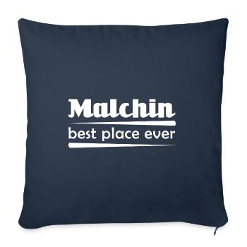 Malchin - Stadt best place ever - Sofakissenbezug 45 x 45 cm - Navy - Vorne
