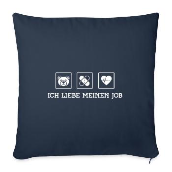 Arzt Kinderarzt Mediziner Doktor Kinderärzte Ärzte - Sofakissenbezug 45 x 45 cm - Navy - Vorne