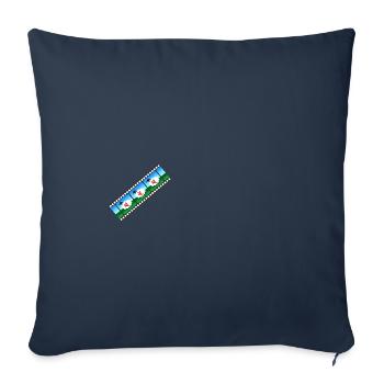 Das Schweigen der Lämmer - Sofakissenbezug 45 x 45 cm - Navy - Vorne