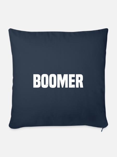 Boomer - Sofakissenbezug 45 x 45 cm - Navy