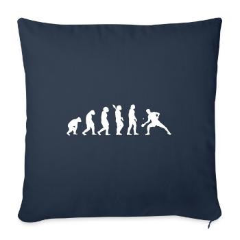 Ping-pong Evolution Ping-pong ping-pong - Housse de coussin décorative 45 x 45 cm - bleu marine - Devant