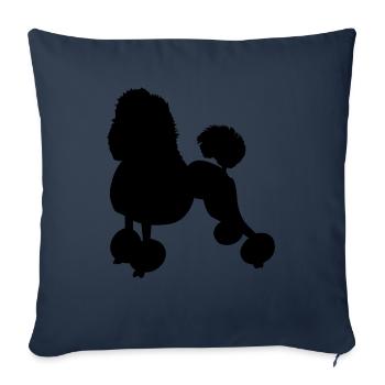 puddel - Sofakissenbezug 45 x 45 cm - Navy - Vorne