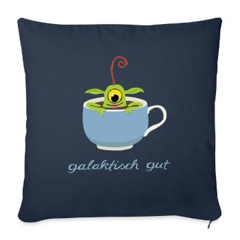 galaktisch gut - Sofakissenbezug 45 x 45 cm - Navy - Vorne