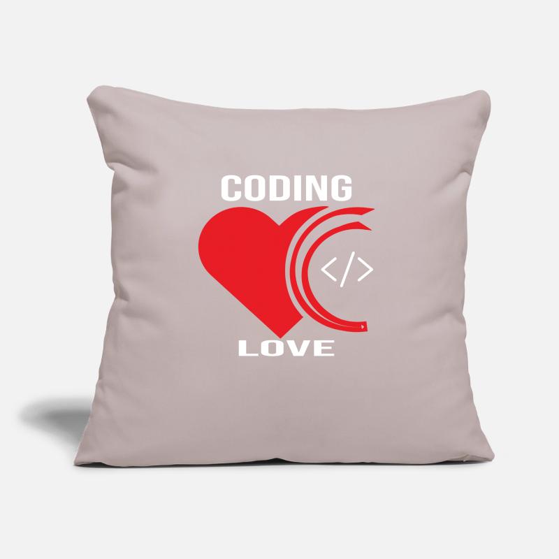 Software Developer Programmer Gift Sofa pillowcase 17,3'' x 17,3'' (45 x 45 cm)