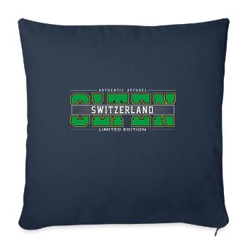 Olten - Sofakissenbezug 45 x 45 cm - Navy - Vorne