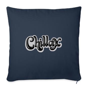 Chill out - Sofa pillowcase 17,3'' x 17,3'' (45 x 45 cm) - navy - Front