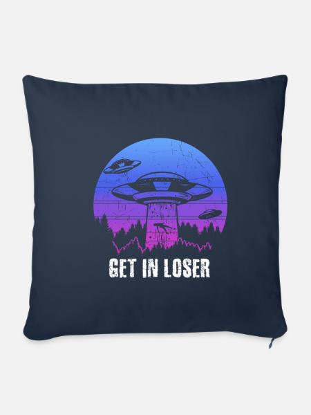 Get in Loser - Sofakissenbezug 45 x 45 cm - Navy