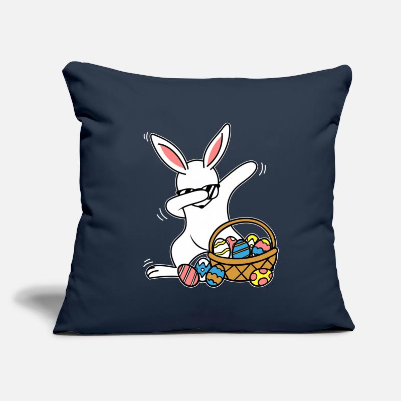 Dabbing Easter Bunny Easter Bunny Sofa pillowcase 17,3'' x 17,3'' (45 x 45 cm)