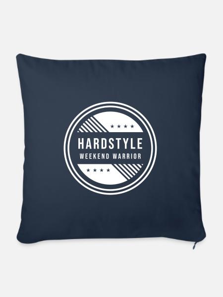 Hardstyle Weekend Warrior - Sofakissenbezug 45 x 45 cm - Navy