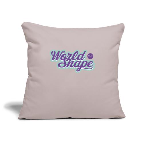 World of Shape logo - Soffkuddsöverdrag, 45 x 45 cm