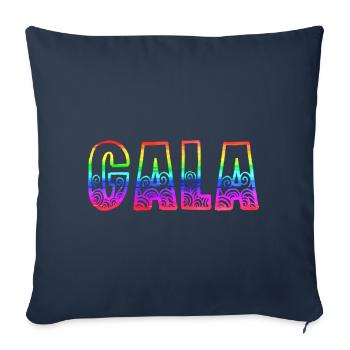 gala rs rainbow - Sofa pillowcase 17,3'' x 17,3'' (45 x 45 cm) - navy - Front