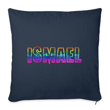 Ismael RS Rainbow - Sofa pillowcase 17,3'' x 17,3'' (45 x 45 cm) - navy - Front