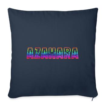Azahara RS Rainbow - Sofa pillowcase 17,3'' x 17,3'' (45 x 45 cm) - navy - Front