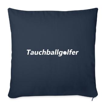 Tauchballgolfer 1 - Sofakissenbezug 45 x 45 cm - Navy - Vorne