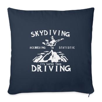 Skydiving - Sofakissenbezug 45 x 45 cm - Navy - Vorne