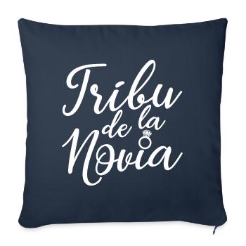 Tribu de la Novia Bride's Tribe Bridesmaid Wedding - Sofa pillowcase 17,3'' x 17,3'' (45 x 45 cm) - navy - Front