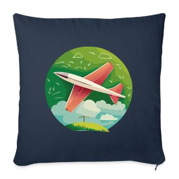 RedWingSharptipglider - Sofa pillowcase 17,3'' x 17,3'' (45 x 45 cm) - navy - Front