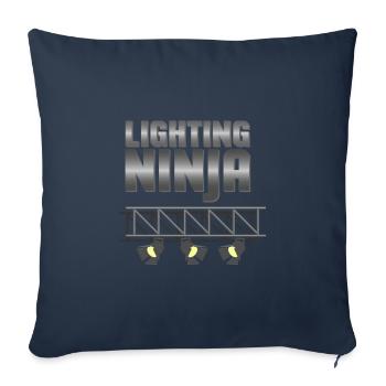 Light Ninja Maintenance Technician Gift - Sofa pillowcase 17,3'' x 17,3'' (45 x 45 cm) - navy - Front