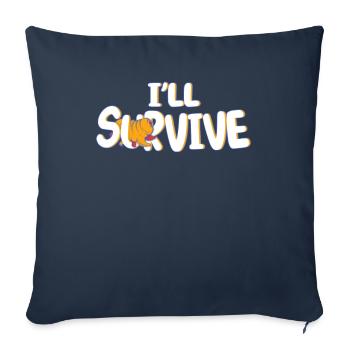 Biologen Mikrobiologen Tardigrade Geschenk - Sofakissenbezug 45 x 45 cm - Navy - Vorne