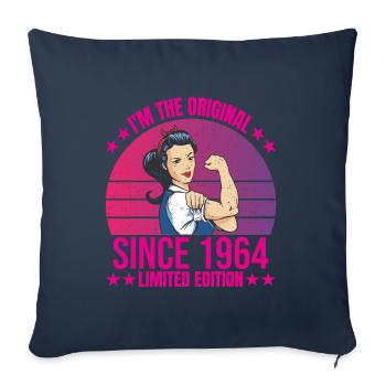 Ich Bin Das Original Seit 1964 Limited Edition - Sofakissenbezug 45 x 45 cm - Navy - Vorne