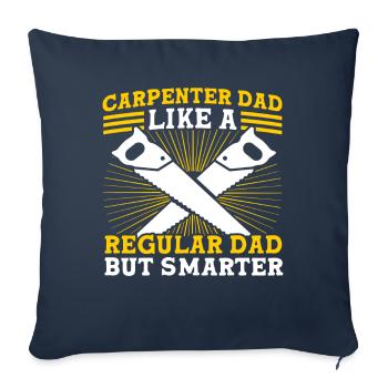 Klug Father Zimmermann Father Family - Sofa pillowcase 17,3'' x 17,3'' (45 x 45 cm) - navy - Front