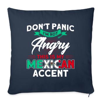 Mexico Mexican Roots Gift - Sofa pillowcase 17,3'' x 17,3'' (45 x 45 cm) - navy - Front