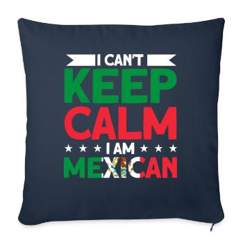 Mexico Mexican Roots Gift - Sofa pillowcase 17,3'' x 17,3'' (45 x 45 cm) - navy - Front