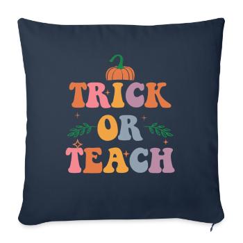 Trick Or Treat - Halloween Costume Party To - Sofa pillowcase 17,3'' x 17,3'' (45 x 45 cm) - navy - Front