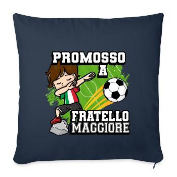 Befördert Zu Big Brother Fußballspieler - Sofakissenbezug 45 x 45 cm - Navy - Vorne