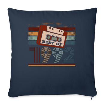 Best Of 1992 | Birthday Shirt | Birthday - Sofa pillowcase 17,3'' x 17,3'' (45 x 45 cm) - navy - Front