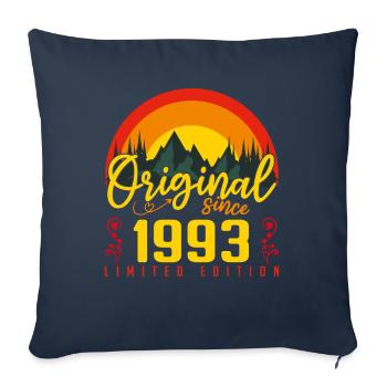 Birthday 1993 Birthday Born in 1993 Gift - Sofa pillowcase 17,3'' x 17,3'' (45 x 45 cm) - navy - Front
